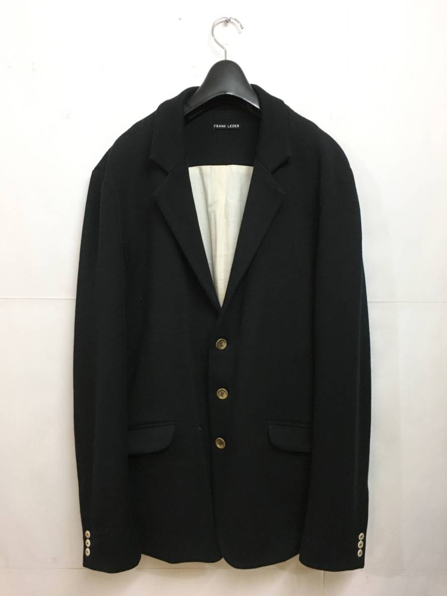 FRANK LEDER フランクリーダー ウールジャケット L 黒 【公式通販】