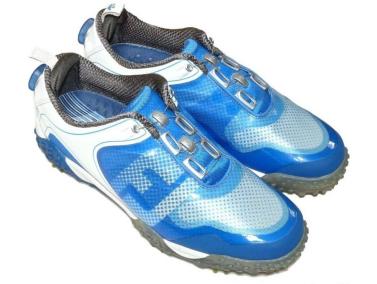 フットジョイ 57343J FREESTYLE BOA ダイヤル式スパイクシューズ 25.5cm USED 状態良好 FootJoy フリースタイルボア ゴルフシューズ