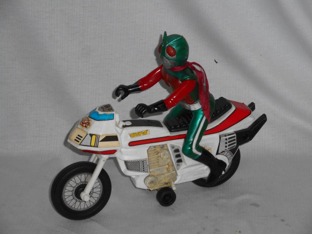 古いポリ・ソフビ☆スカイライダー・スカイターボ☆ポピー ポピー