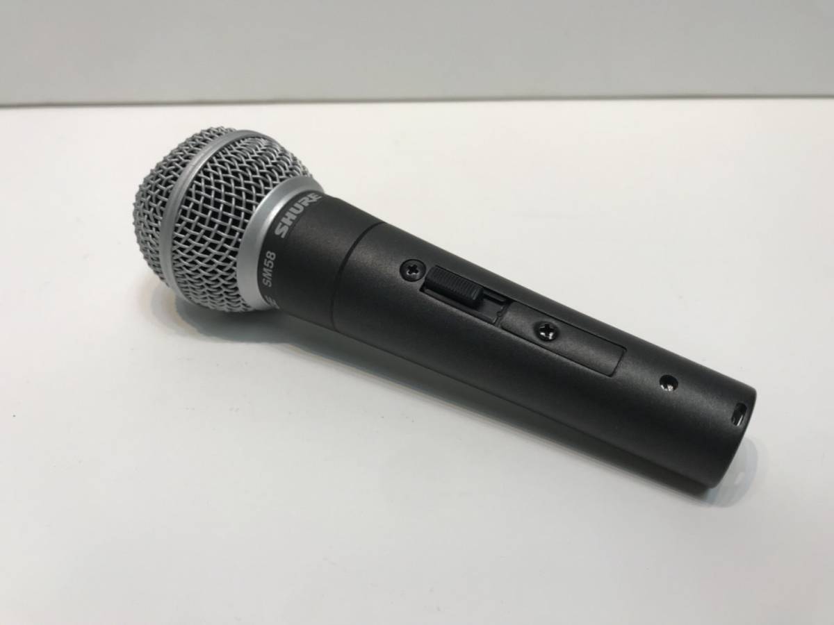 配信機器・PA機器・レコーディング機器 SHURE SM58 / sony C-355 超激得，100%新品 ○SHURE SM58 シュア ダイナミックマイク PA機器