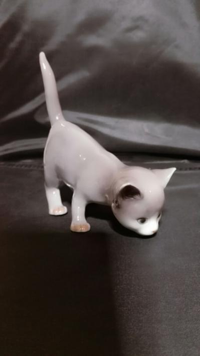 ロイヤルコペンハーゲン フィギュリン ROYAL 猫 置物 ネコ COPENHAGEN