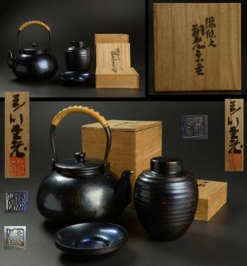 鎚起銅器 玉川堂 北越堂 「玉川堂 茶道具 北越堂(ホクエツドウ) 鎚起銅器