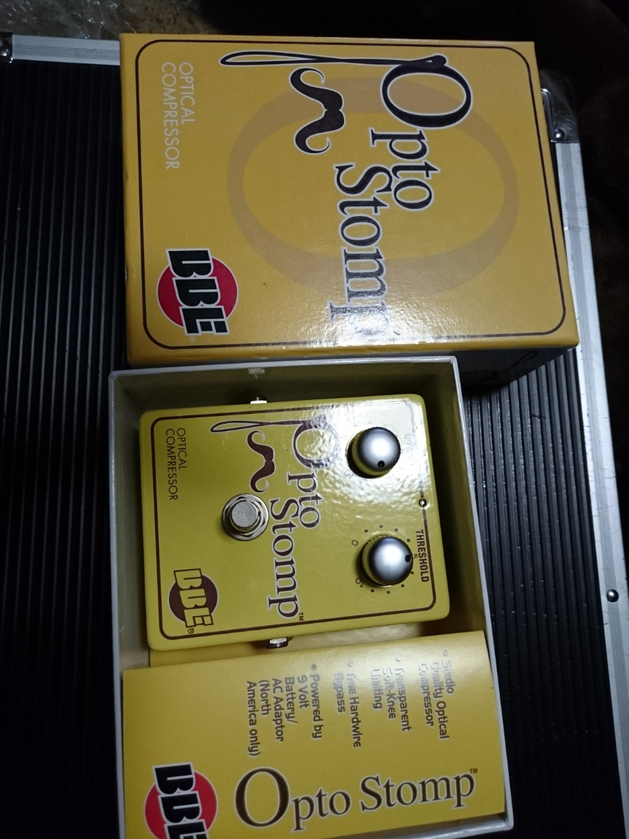 BBE Opto Stomp ベースコンプレッサー レア(コンプレッサー)｜売買されたオークション情報、yahooの商品情報をアーカイブ公開 ...