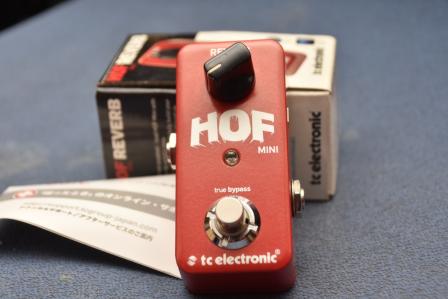 TC ELECTRONIC HOF Mini Reverb リバーブ 使用僅少 TC Electronic Hall