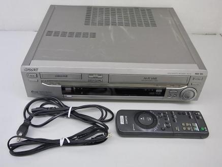 SONY ジャンク Hi8+VHSビデオデッキ ビデオデッキWV-TW-1 WV-BW3
