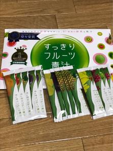 すっきりフルーツ青汁 1箱+バラ15本【送料無料】_1