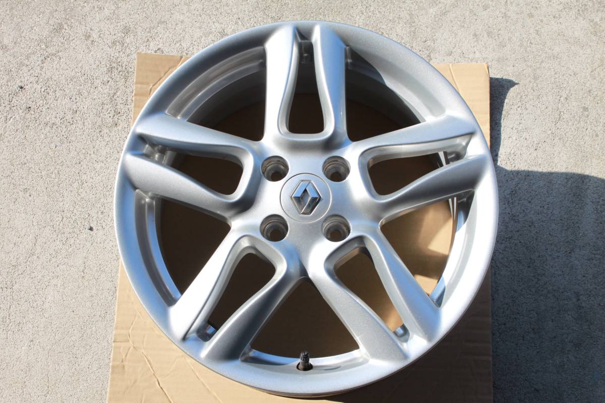 4本セット ルノー ウインド 純正 アルミホイール 16×7 インセット55