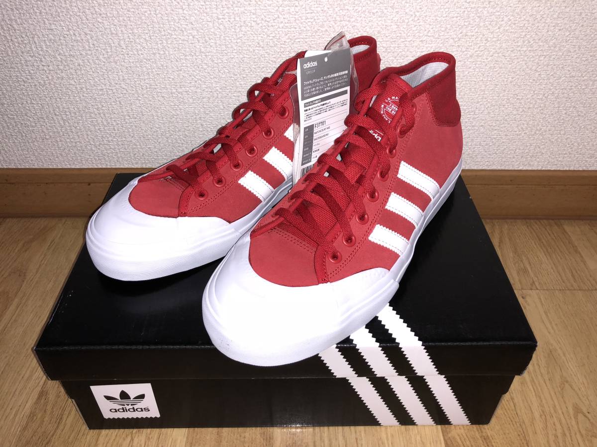 【送料無料】 SAMBA AVD 27.0cm ADIDAS SKATEBOARDING MATCHCOURT MID RED US9 busenitz supreme