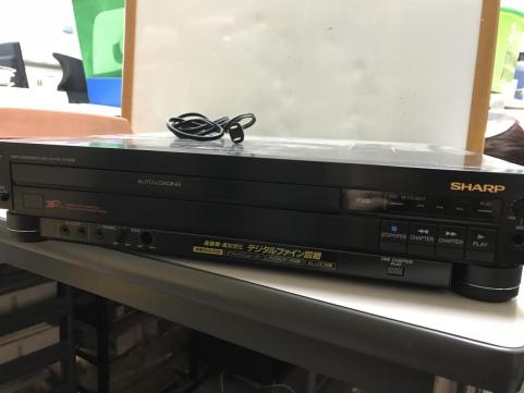 シャープ ビデオディスクプレーヤー VP-R20B 【公式通販】
