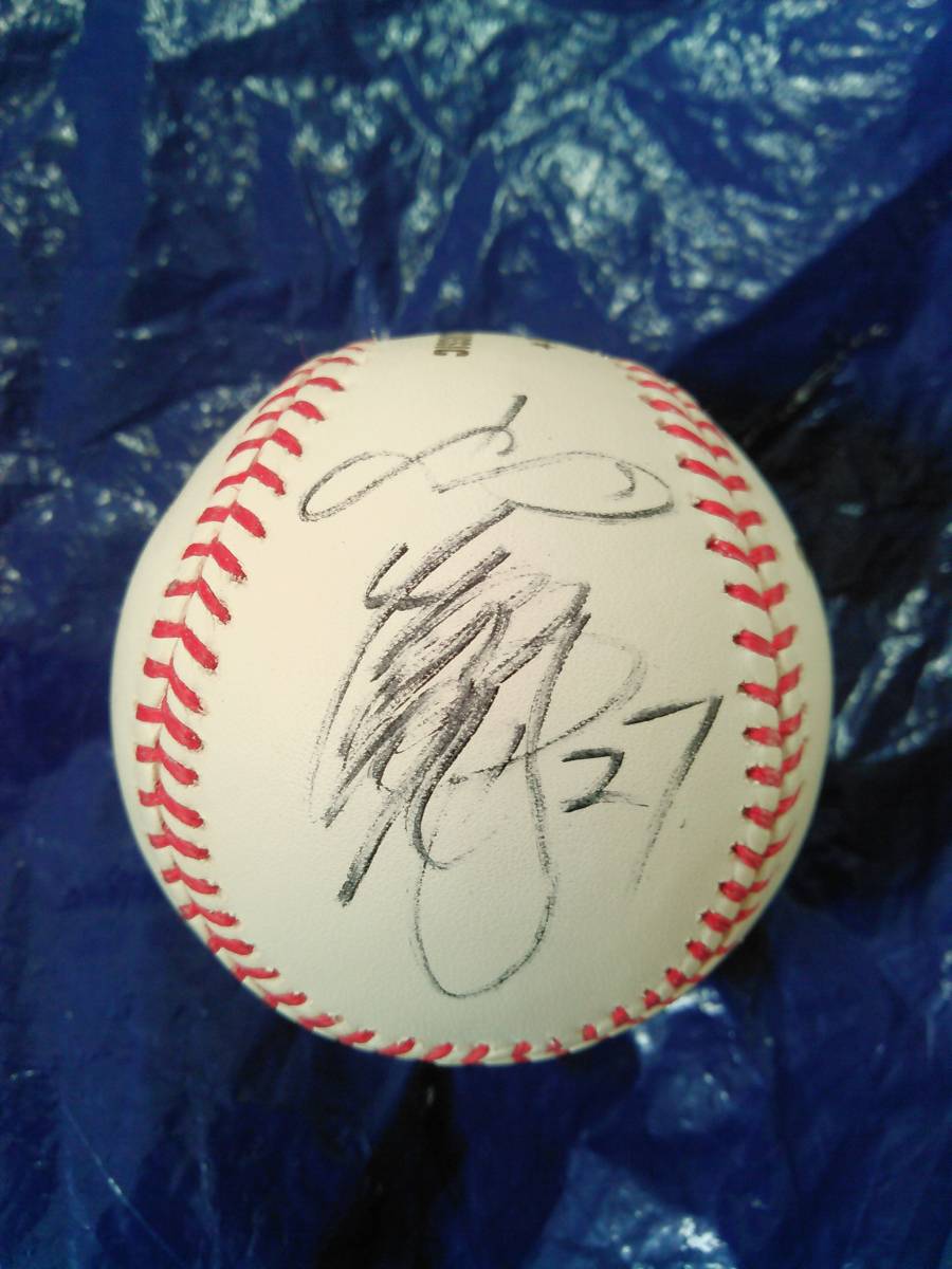 炭谷銀仁朗 埼玉西武ライオンズ サインボール 炭谷銀仁朗 埼玉西武