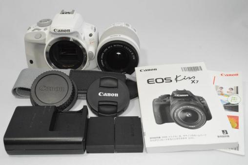 ○感動美品○ CANON キャノン EOS Kiss X7 EF-S 18-55mm 1:3.5-