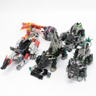 □ ZOIDS ゾイド 型番・詳細不明 プラモデル 組立済 セット まとめ売り