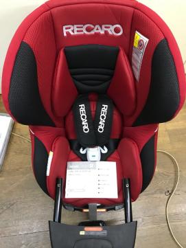 レカロ スタートSR チャイルドシート レッド 美品
