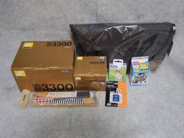 送料無料，高品質 ニコン D3300+AF-P DX18-55mmf3.5-5.6G VRセット 他おまけ多数付 送料全国均一５００円(ニコン)｜売買されたオークション情報、yahooの商品情報をアーカイブ公開 - オークファン ニコン