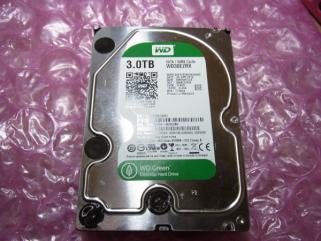 I52778. WD / SATA 3.5インチ HDD / 3TB / WD30EZRX 中古品