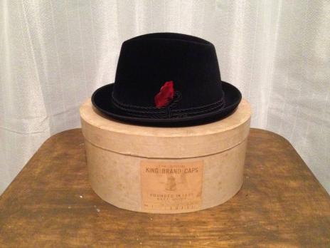 HOT，新作登場 ハット / TRADE MARK Pockel / made in Western Germany / サイズ 57 / レトロ Hat 帽 アンティーク ヴィンテージ(ソフト帽)｜売買されたオークション情報、yahooの商品情報をアーカイブ公開 - オークファン ソフト帽