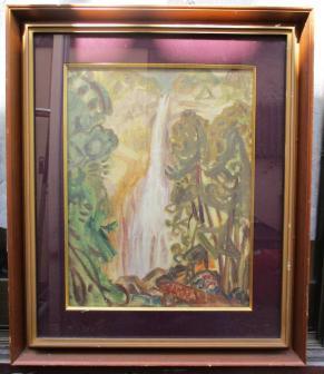 一点物✨龍神の滝 那智の滝 絵画 開運 風景 パワースポット インテリア