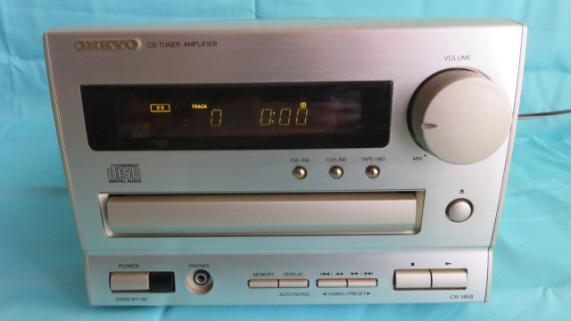 ONKYO ミニコンポ、CDチューナーアンプ CR-185II（動作良好、メンテ済
