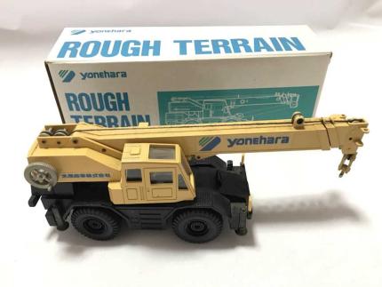 米原商事株式会社】 YONEHARA ROUGH TERRAIN ミニチュアクレーン車