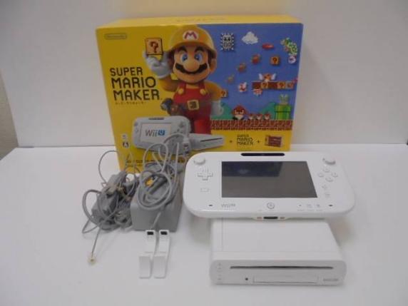c605 任天堂 WiiU スーパーマリオメーカー 32GB shiro 中古 【公式通販】