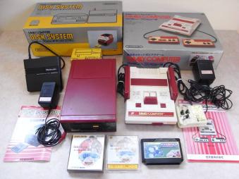 定番，高品質 ファミコン+ディスクシステム 本体一式+おまけソフトのセット(本体)｜売買されたオークション情報、yahooの商品情報をアーカイブ公開 - オークファン 本体、アクセサリー