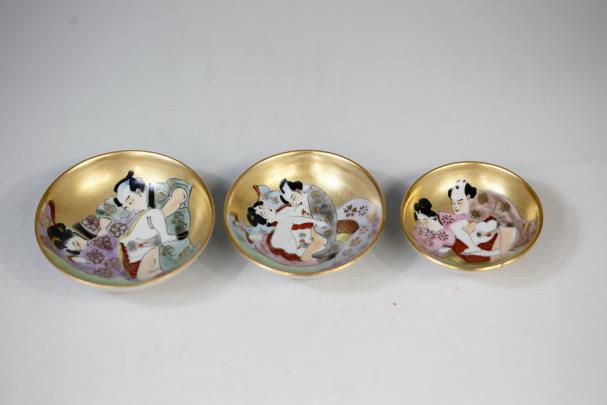 九谷焼 春画 盃のYahoo!オークション(旧ヤフオク!)の相場・価格を見る