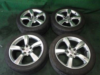 Z33後期 18インチ 8J 8.5J PCD114.3 5穴 日産フェアレディZ純正 タイヤホイール