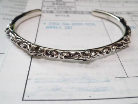 クロムハーツ SBTバンドバングル 国内写し CHROME HEARTS クロムハーツ