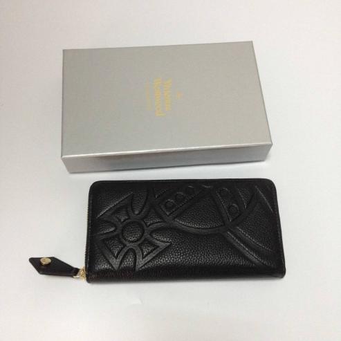ブラック　Vivienne Westwood 長財布　ウォレット　メンズ　レディース
