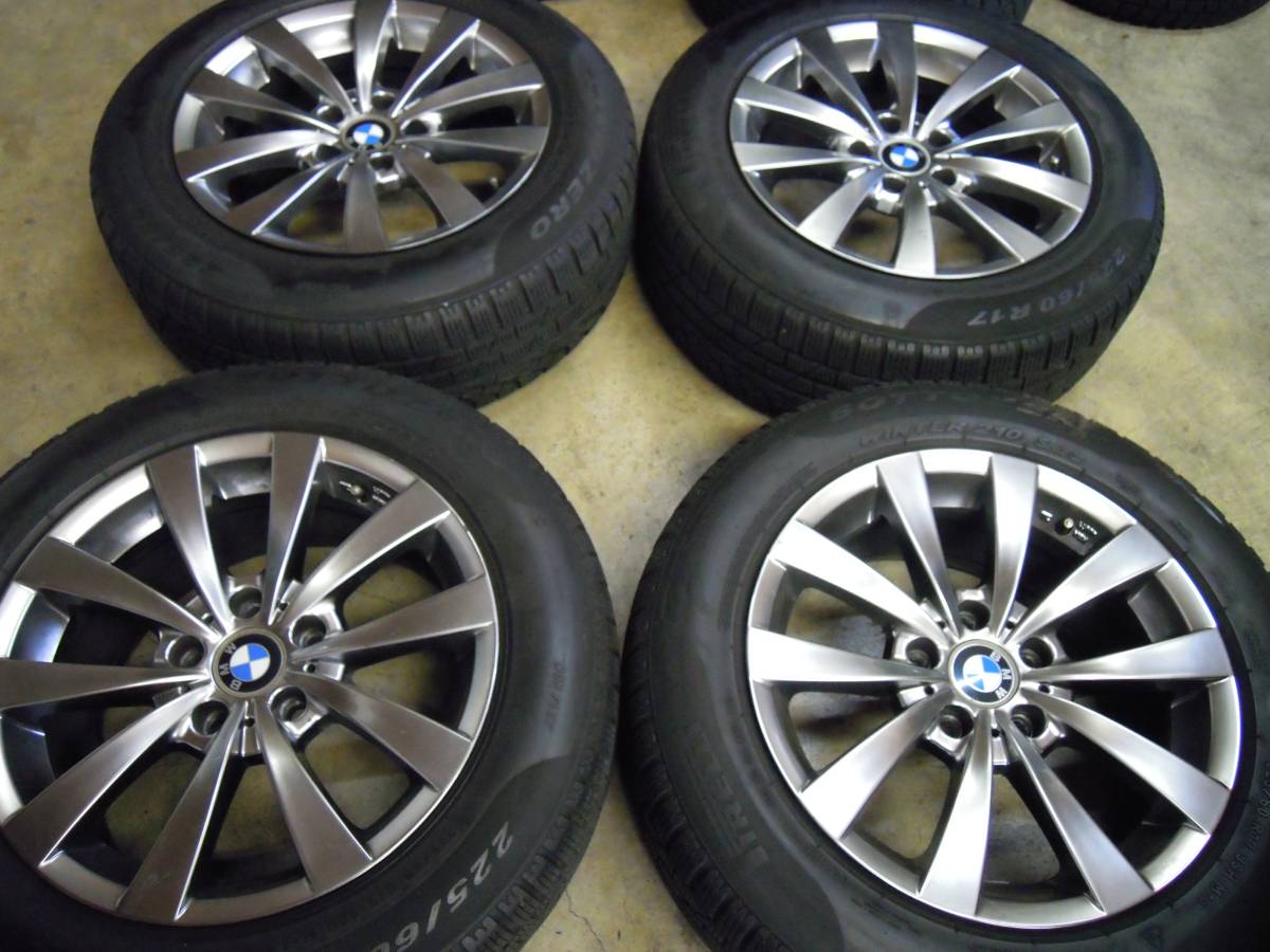 BMW 225/60R17 17×8 43 4本 中古 BMW 4本 4本セット