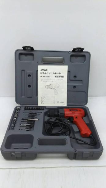 h9111送料無料 RYOBI リョービ ドライバドリル キット FDD-11