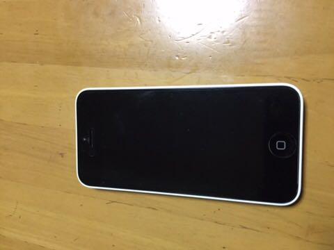 docomo iphone5C 白 16GB ネットワーク制限〇 一括購入 ジャンク扱い iphone探すオン_1