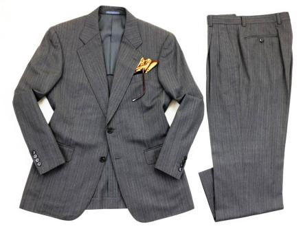 57.春に◎ 「LANVIN&frasl;ランバン」 リッチなイタリアングレー色 ピン