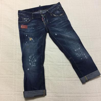 ディースクエアード D SQUARED2 クロップド ジーンズ サイズ38 未使用