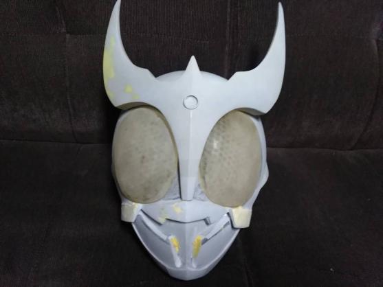 1/1 レプリカ　マスク　仮面ライダークウガ　壁掛け製作