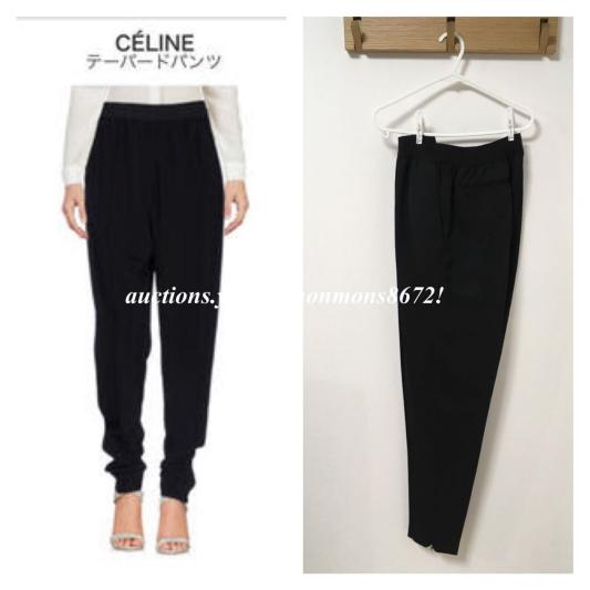 CELINE セリーヌ☆キャロットパンツ サイズ40 テーパードパンツ 