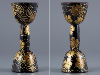 文化遺産オンライン 小鼓胴 籬秋草蒔絵小鼓胴 コレクション