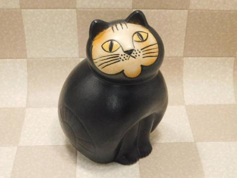 お得，爆買い リサ ラーソン Lisa Larson 猫の置物 mia/ ミディ ブラック(アラビア)｜売買されたオークション情報、yahooの商品情報をアーカイブ公開 - オークファン アラビア