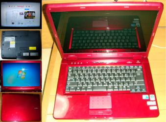 NEC LaVie - Yahoo!オークション ノートパソコン LL550⁄T Core2Duo 2.4