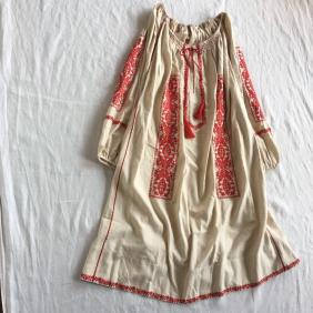 Hag o War cloth&cross ハグオーワー 大人ナチュラル 刺繍ワンピース