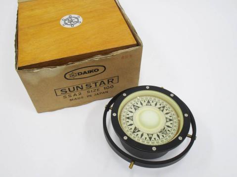 羅針盤 船舶用 大航計器製作所 SUNSTAR COMPASS美品 】 大航計器製作所