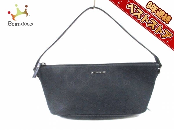 豊富な，限定SALE グッチ GUCCI バッグ ハンドバッグ ジャガード&times;レザー 黒 07198 GG柄(かばん、バッグ)｜売買されたオークション情報、yahooの商品情報をアーカイブ公開 - オークファン かばん、バッグ