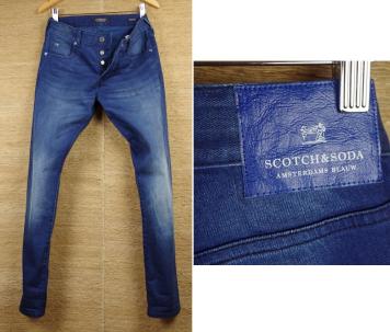 オランダ「SCOTCH & SODA/スコッチ＆ソーダ」ストレッチ・デニム 