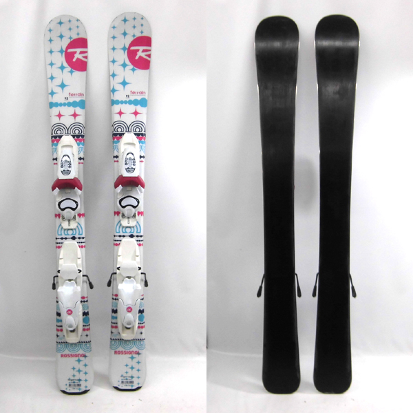 お買い得，定番 Rossignol /ロシニョール Terrain ジュニア 女の子用 92cm ベビー/キッズ Kid&times;4バインディング カービングスキー 2点セット 札幌発(カービング)｜売買されたオークション情報、yahooの商品情報を 子ども用