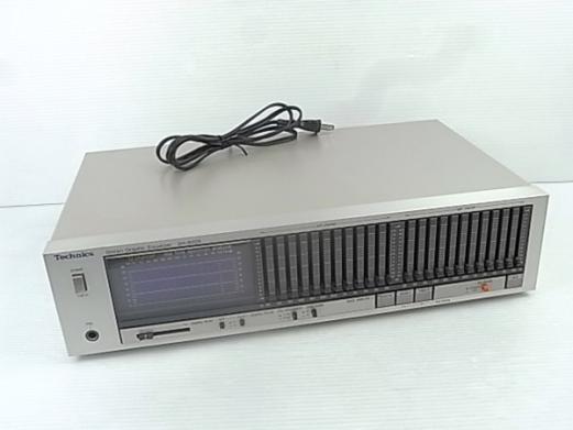 ♪♪Technics テクニクス グラフィックイコライザー グライコ 【 SH-8055 】 左右独立 12素子♪ジャンク