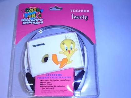 ☆Tweety☆トゥイーティー☆カセットプレーヤー☆未開封 【公式通販】