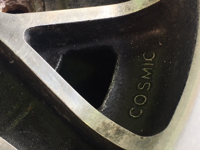 希少 COSMIC 5J-10インチ 4本セット アルミホイール ローバーミニ