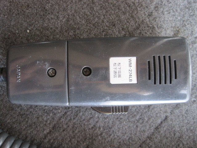 パナソニック サイレンアンプ WF-115SA 12V 警察グッズ