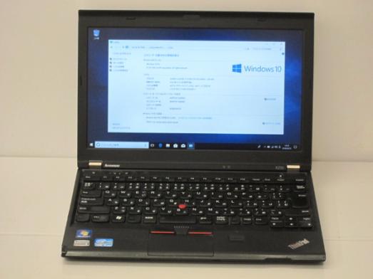 Lenovo ThinkPad X230 2324-BQ3 Core i5 3320M 2.6GHz 4GB 320GB 無線 USB3.0 12.5インチ 1366x768 Windows10 Pro 64bit 最落なし！