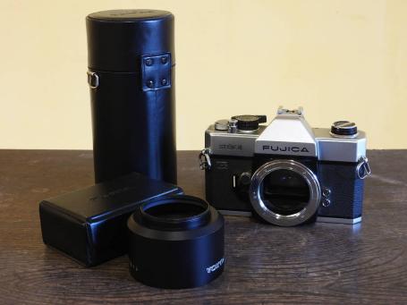 □FUJICAフィルムカメラ本体ST801 レンズ200mm他付 【公式通販】